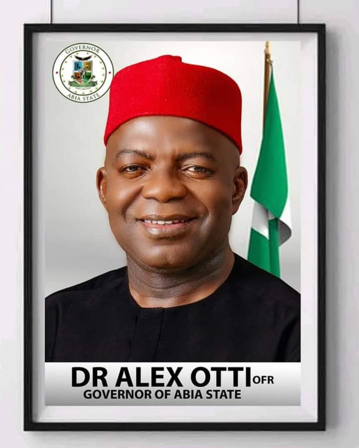 Portrait of Alex Otti, Governor of Abia State