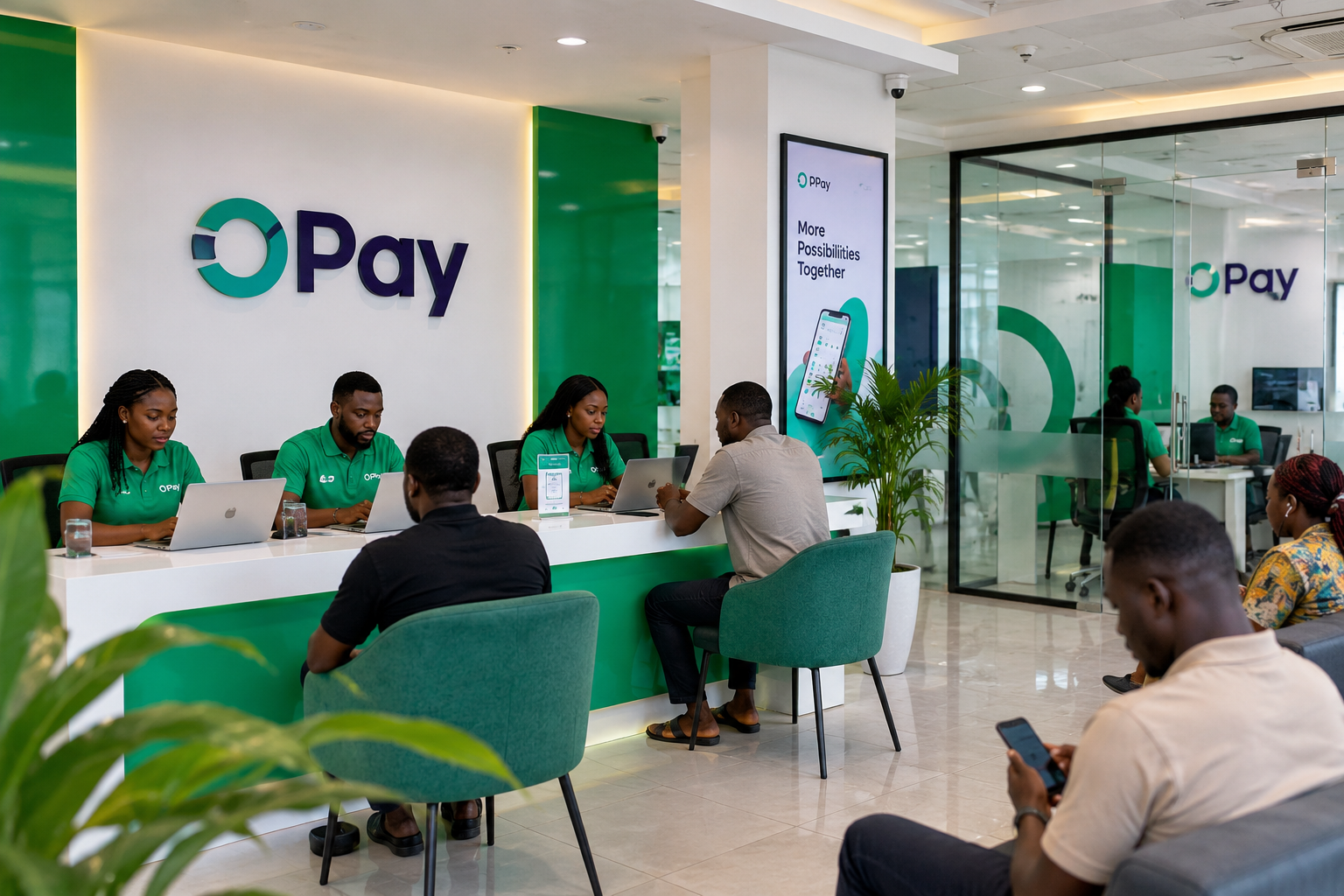 Opay office in Nigeria