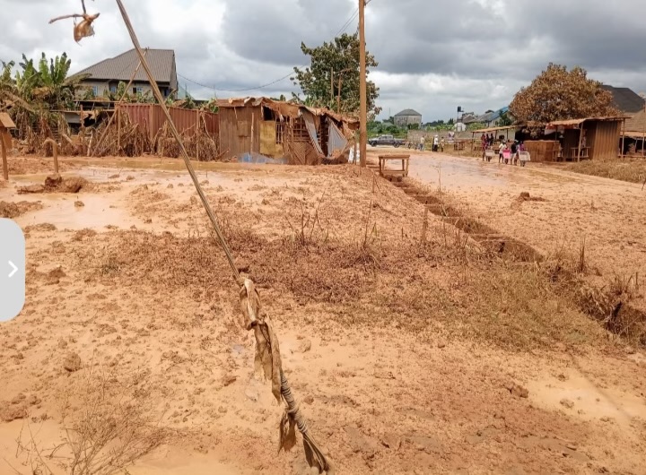 Site of explosion