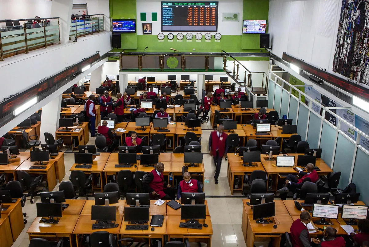 Stockbrokers at the Nigerian Exchange, Lagos