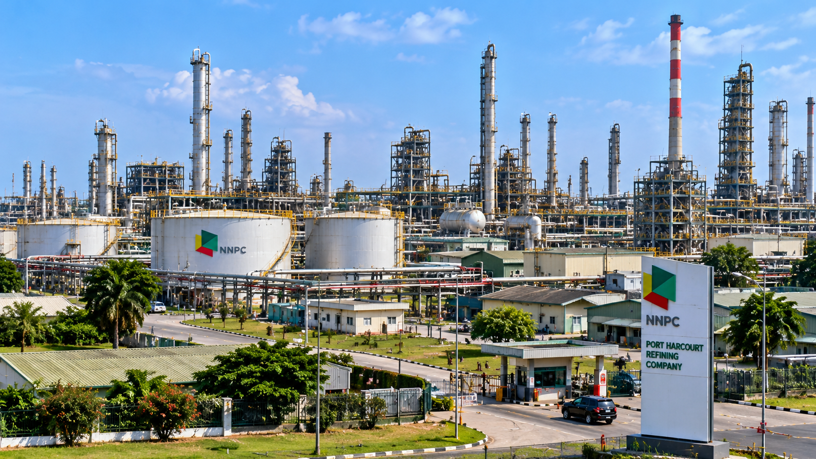 Port Harcourt refinery image