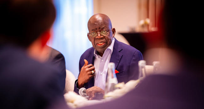 Image of the president of the Federal Republic of Nigeria