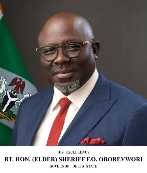 Portrait of Sheriff Oborevwori, Governor of Delta State