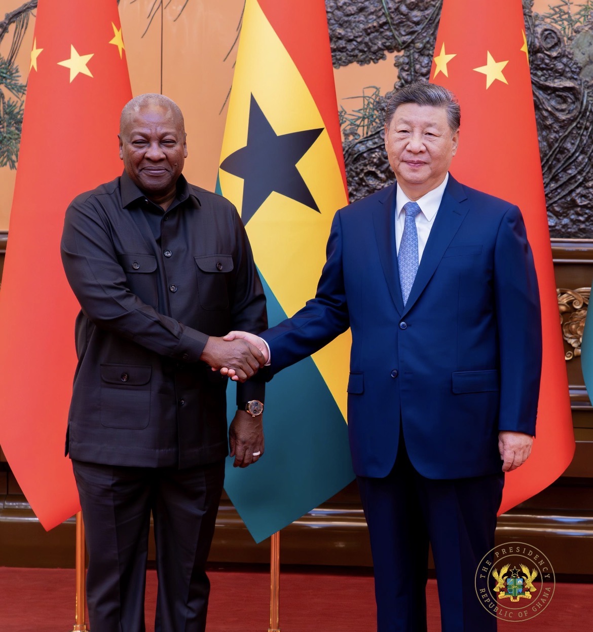 Ghana and China president image