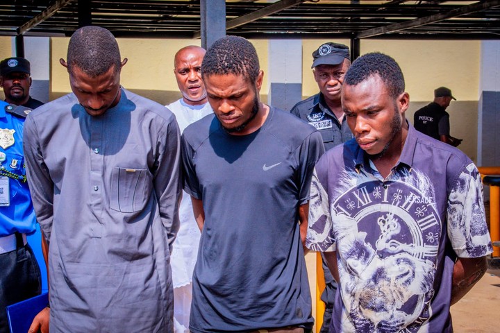 Arrested suspect of the NYSC kidnapping and n Imo State