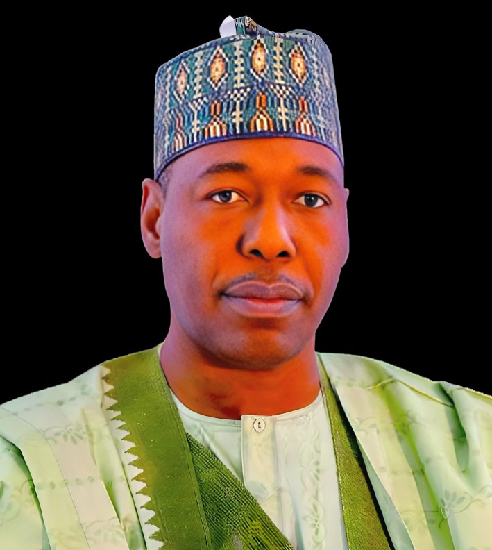 Portrait of Babagana Umara Zulum, Governor of Borno State