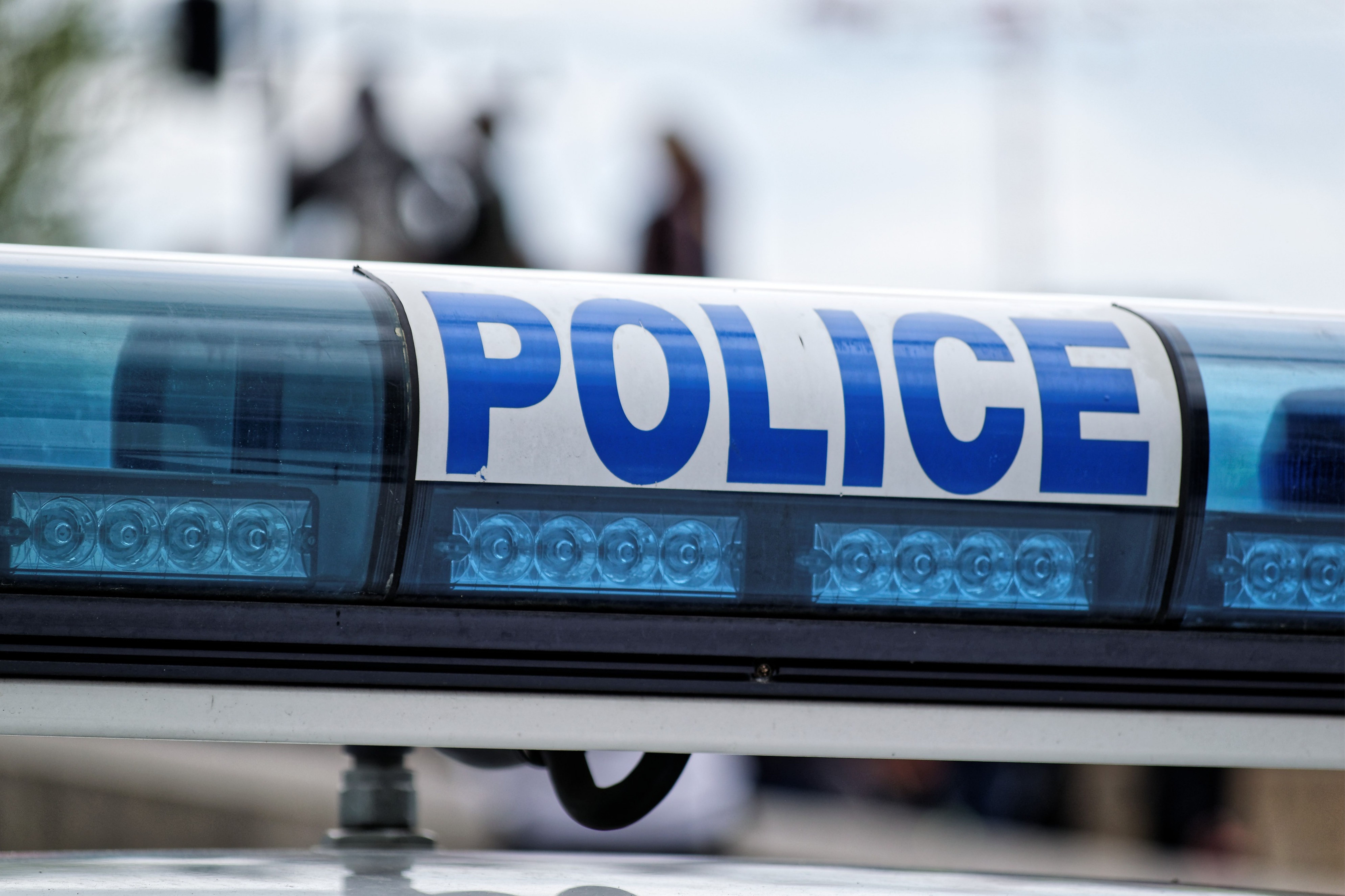 Police sign