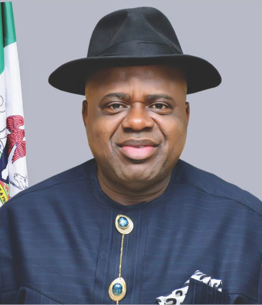 Portrait of Douye Diri, Governor of Bayelsa State